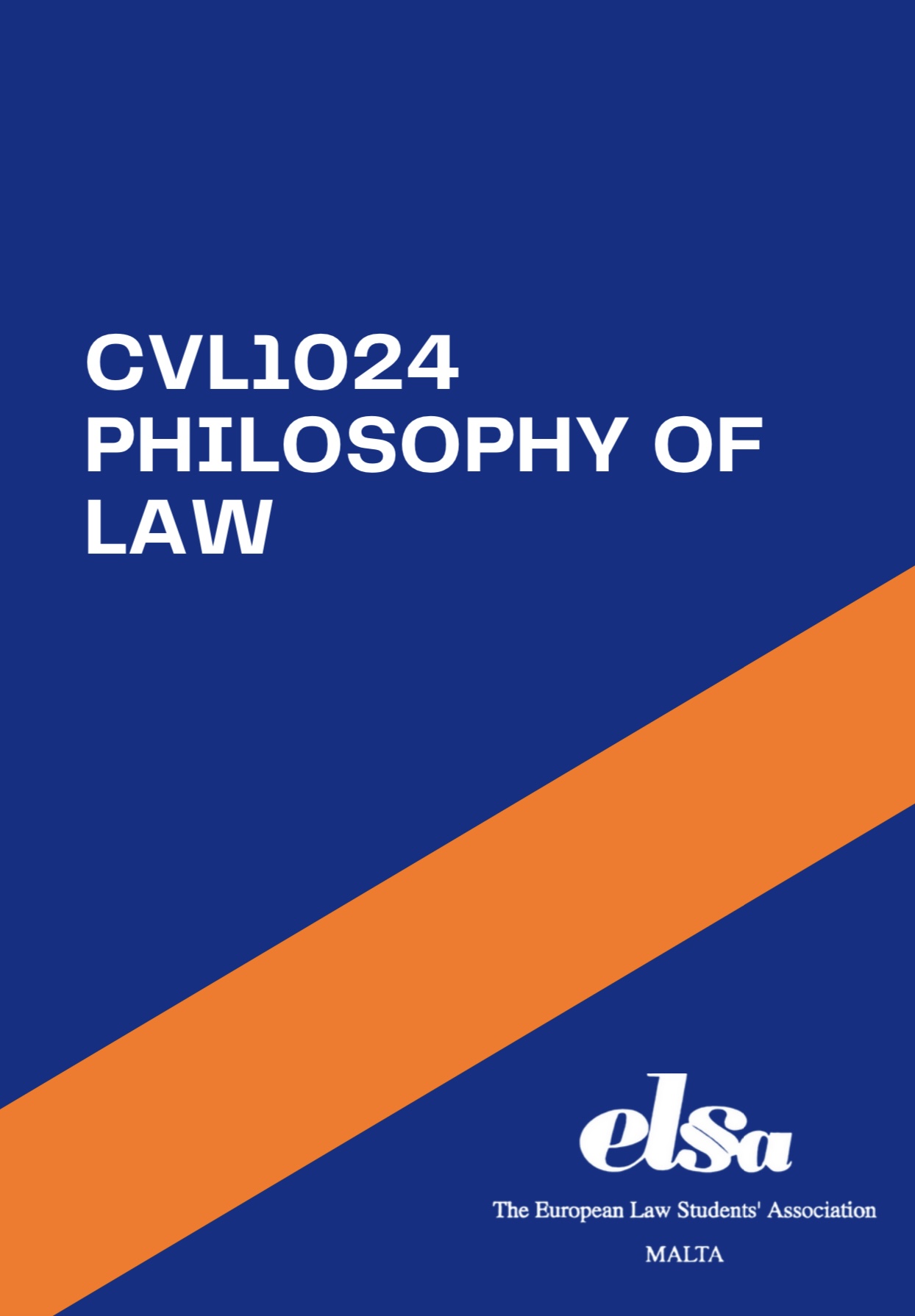 CVL1024 - Philosophy of Law