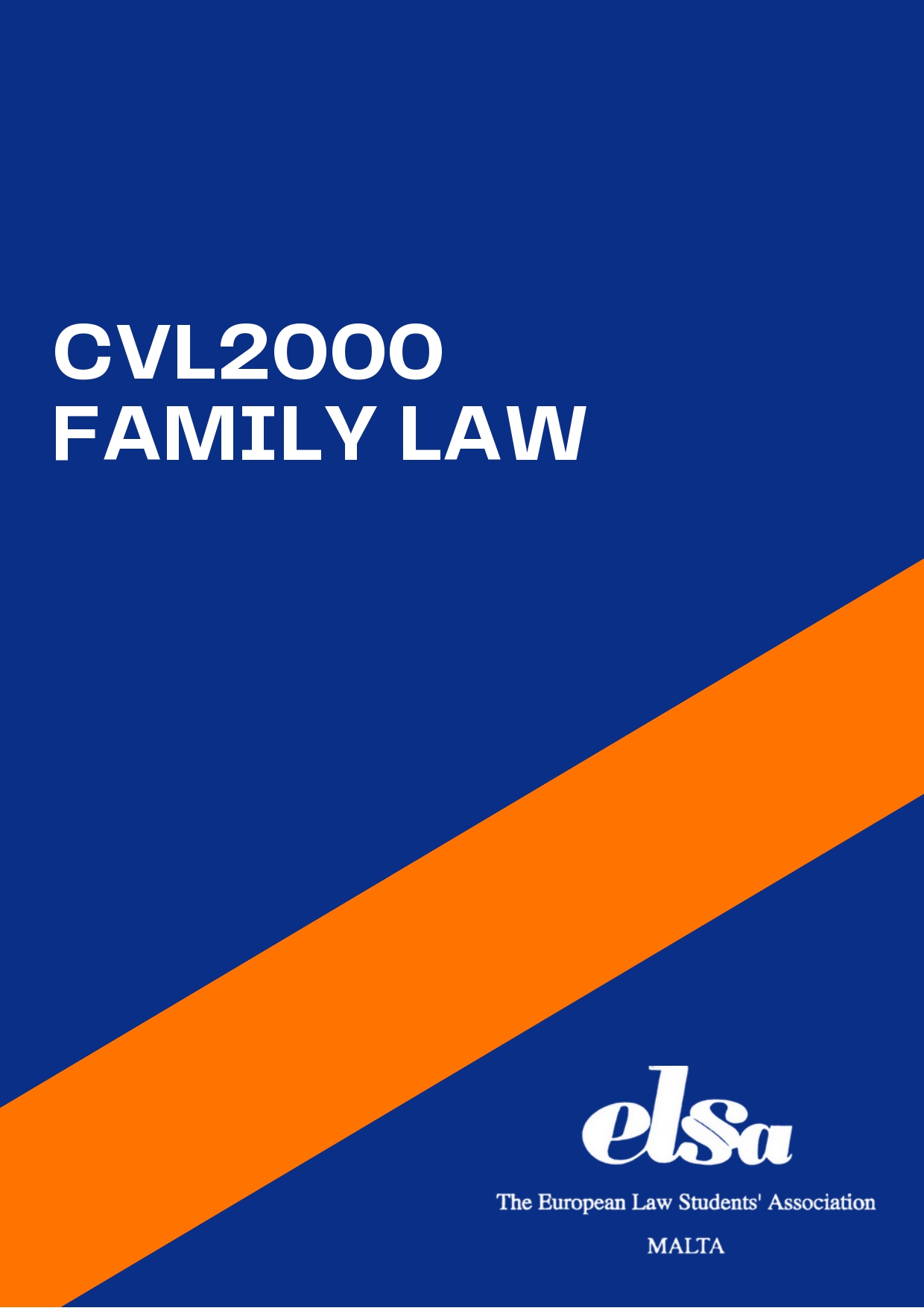 CVL2000 - Family Law