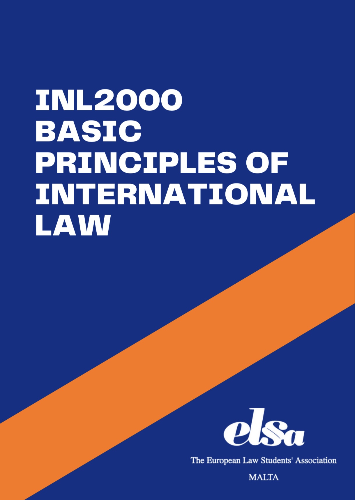 INL2000 - Basic Principles of International Law