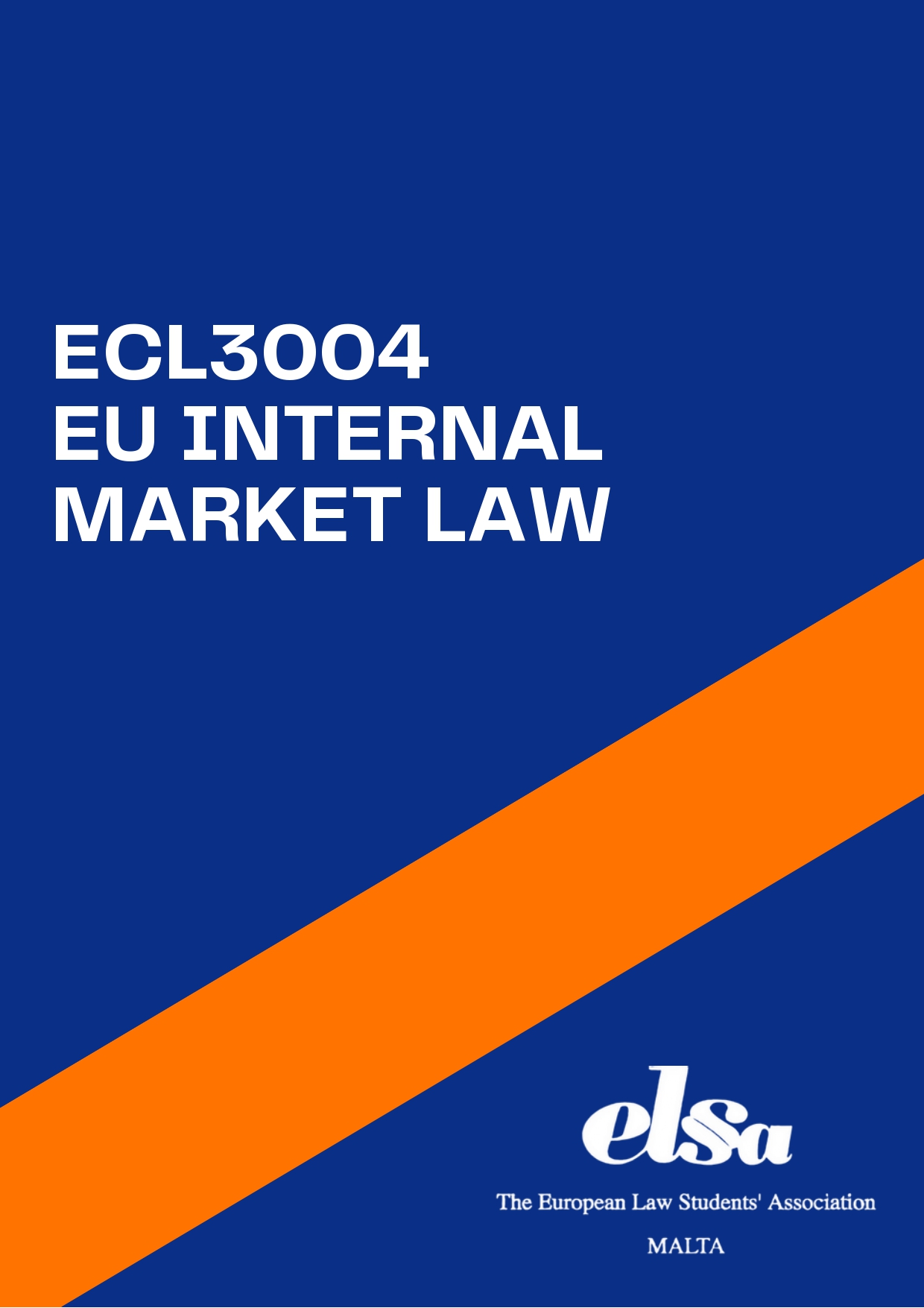 ECL3004 - EU Internal Market