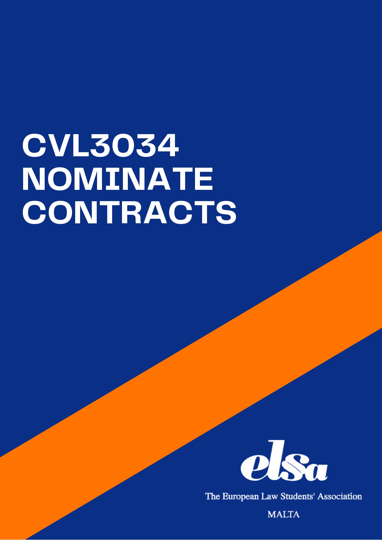 CVL3034 - Nominate Contracts